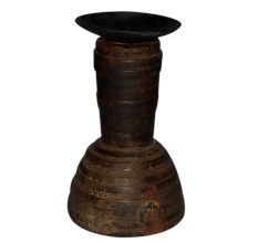 Hand Made Wooden Candle Stand-15